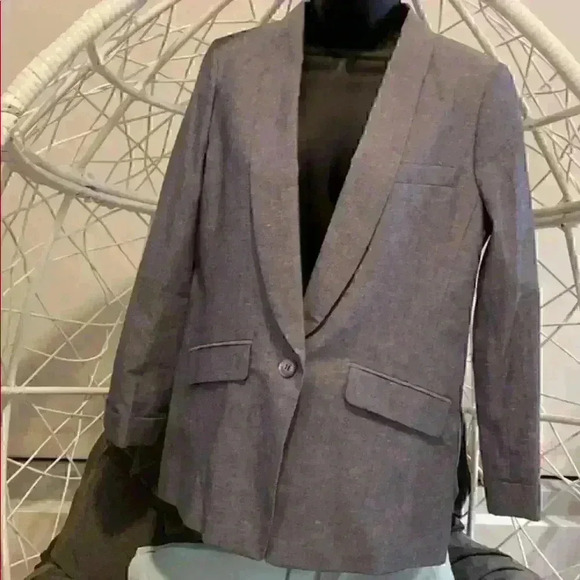 *NWOT J Crew Blazer in Denim Color w Orig Hanger - Picture 1 of 8